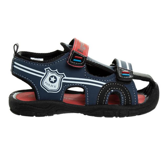 Kids' Rugged Bear Infant Surge Seeker 5-10 Sandals in Navy/Red color