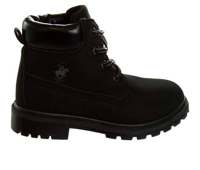 Kids' Beverly Hills Polo Club Little Kid Sturdy Kicks Boots in Black color