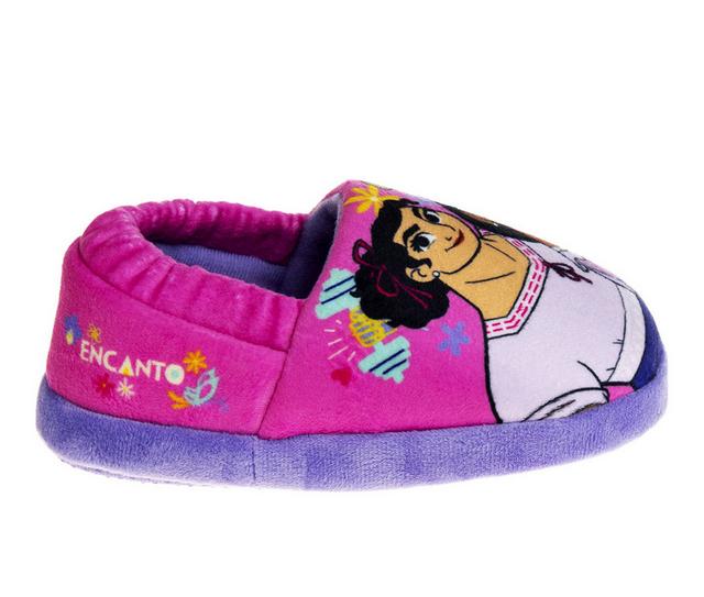 Disney Toddler Encanto Cushy Charm Slippers in Pink/Purple color