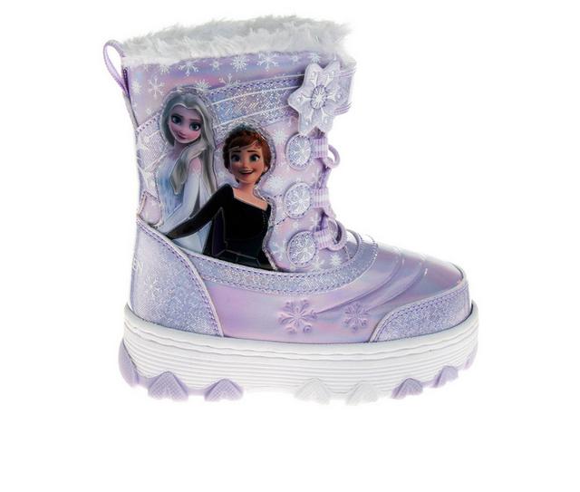 Girls' Disney Frozen Hppy Hkrs6-12 Winter Boots in Purple color