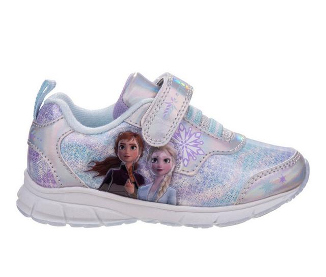 Girls' Disney Frozen Runners 6-12 in Silver/Blue color