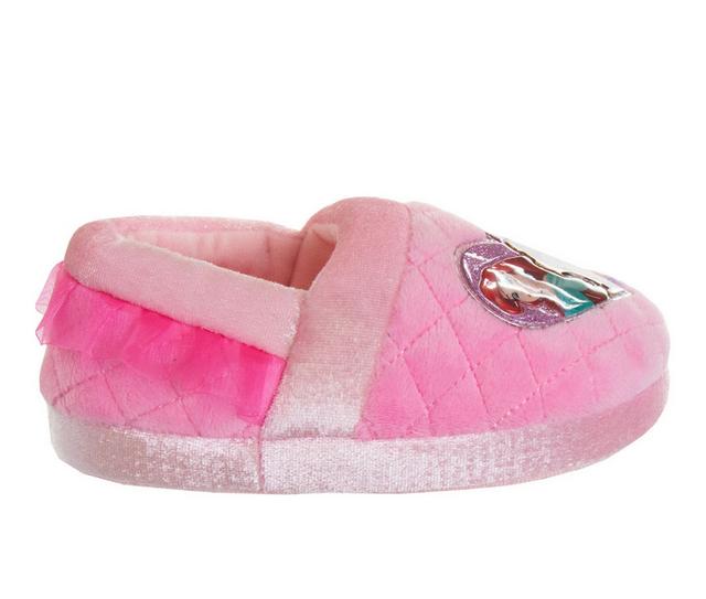 Disney Toddler Princess Candy Kiss Slippers in Pink color