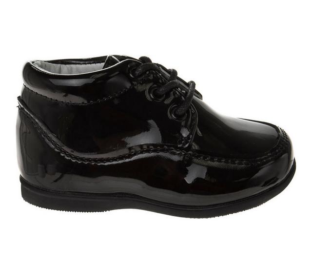 Kids' Josmo Infant & Toddler Youthful Allure Dress Shoes in Black Patent color