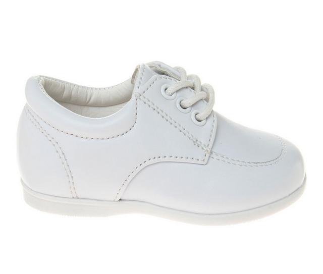 Kids' Josmo Infant Quintessential Refinement Dress Shoes in White color