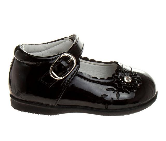 Girls' Josmo Infant & Toddler Classy Kicks Dress Shoes in Black Patent color