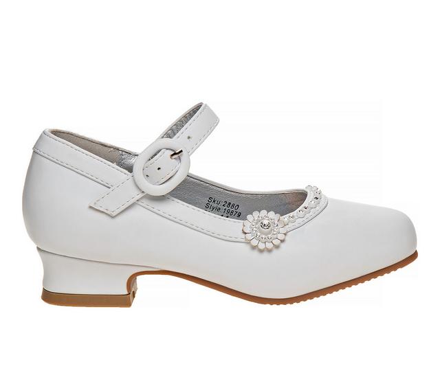 Girls' Josmo Little Kid Vancouver Vibe Special Occasion Shoes in White color