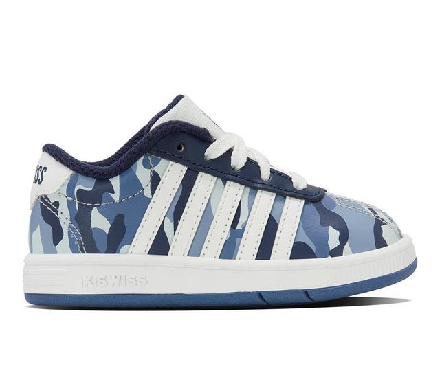 Boys' K-Swiss Infant Classic Pro Boys Sneakers in Blue Horizon/Nv color