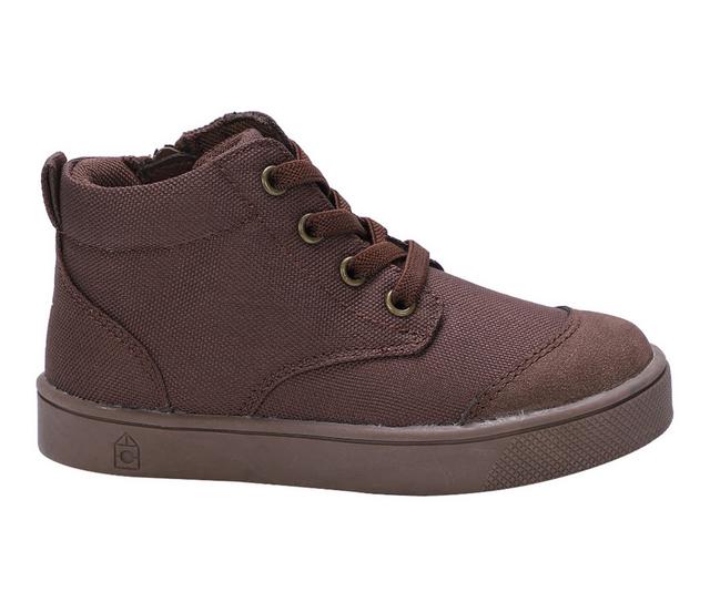 Boys' Oomphies Toddler & Little Kid Ryan High-Top in Brown color