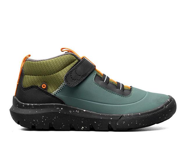 Boys' Bogs Footwear Little & Big Kid Skyline Kicker Mid Sneaker Boots in Olive Multi color