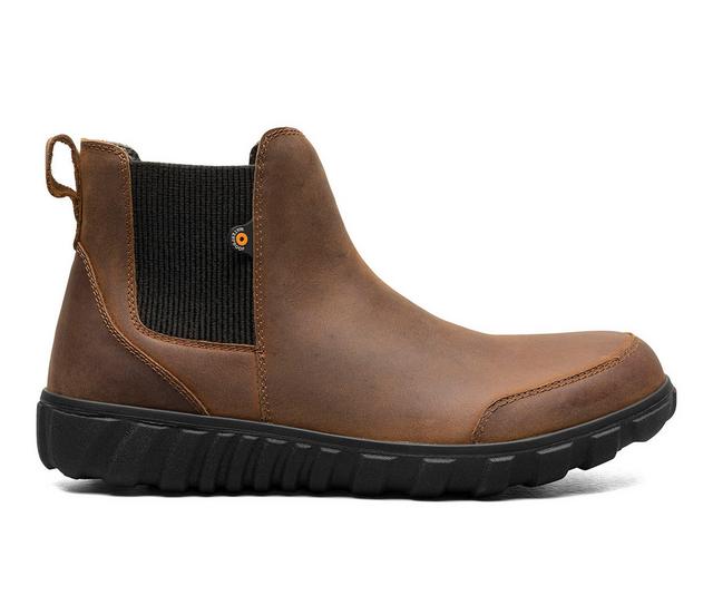 Men's Bogs Footwear Classic Casual Chelsea II Winter Boots in Brown color