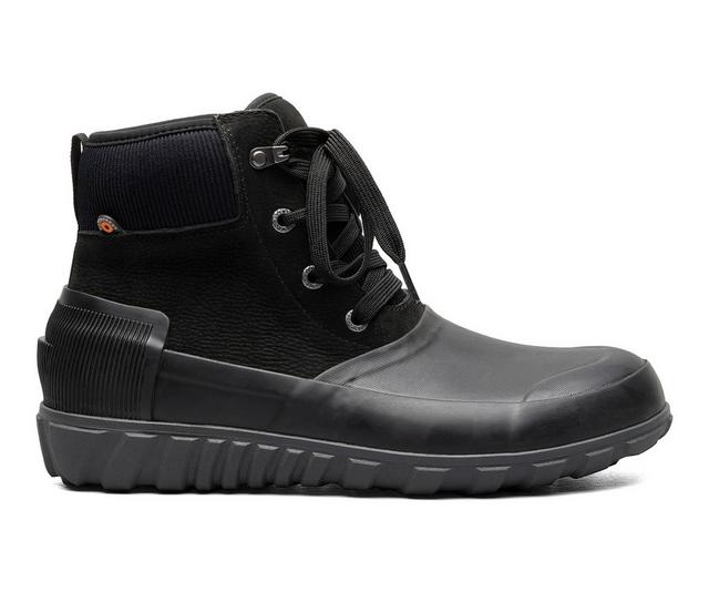 Men's Bogs Footwear Classic Casual Rain Winter Boots in Black color
