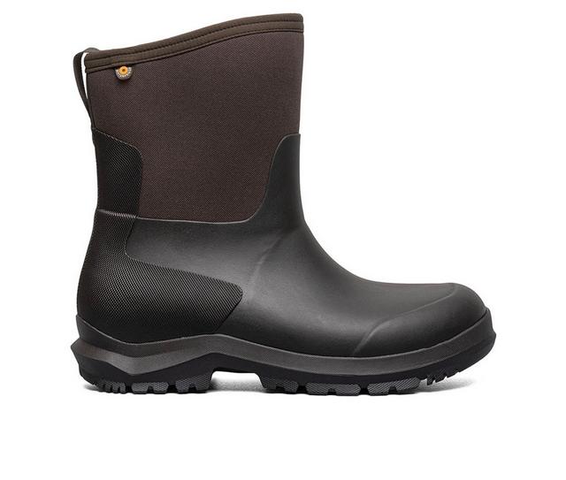 Men's Bogs Footwear Sauvie Basin II Work Boots in Brown color