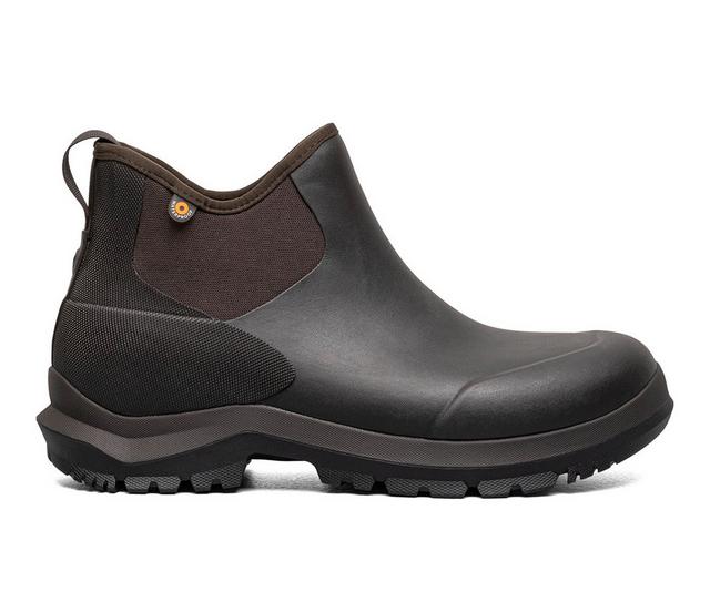 Men's Bogs Footwear Sauvie Chelsea II Winter Boots in Brown color