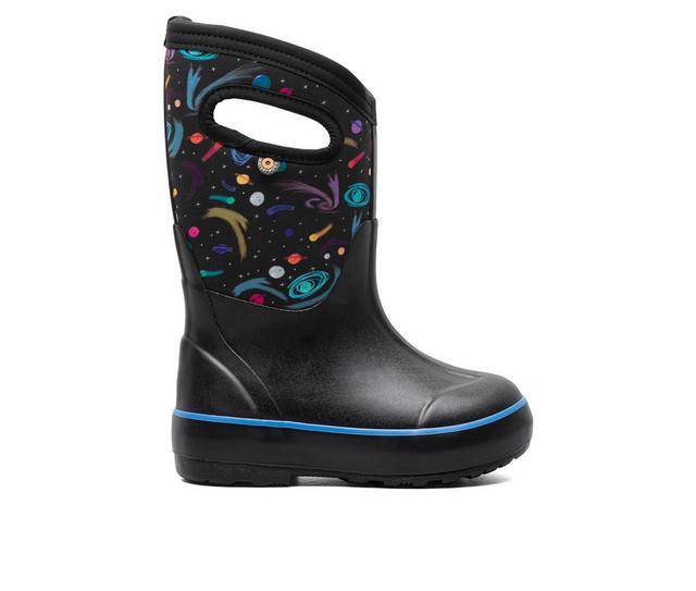 Boys' Bogs Footwear Toddler & Little Kid Classic II Final Frontier Winter Boots in Black Multi color