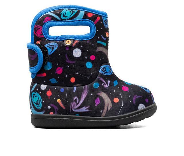 Kids' Bogs Footwear Toddler Bogs II Final Frontier Rain Boots in Black Multi color