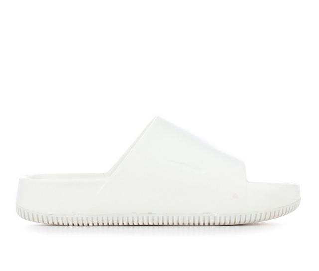 Women's Nike Calm Slide Sport Slides in Sail/Sail color