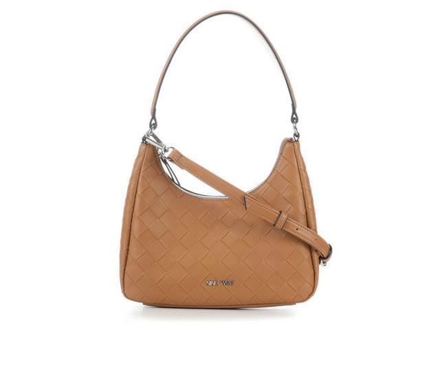 Nine West Bryn Lee Mini Handbag in Dark Camel color