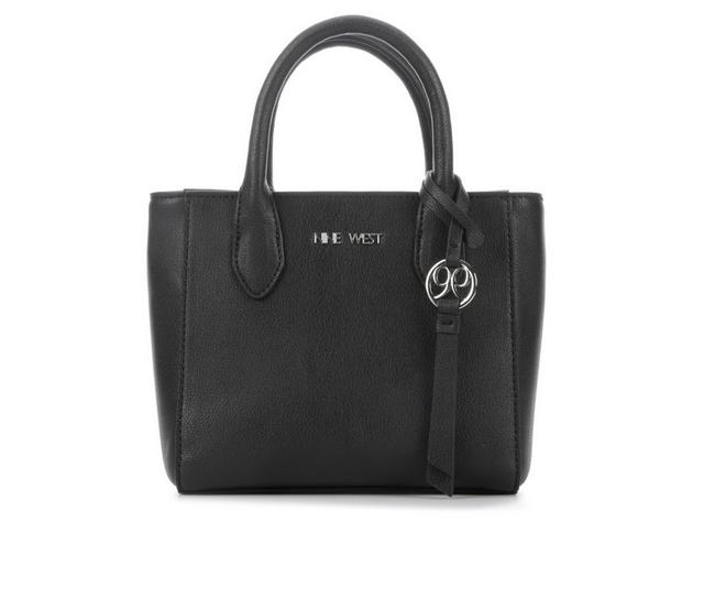 Nine West Maysenn Mini Satchel Crossbody Handbag in Black color