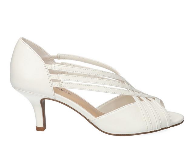 Women's Easy Street Oceana Dress Sandals in White color