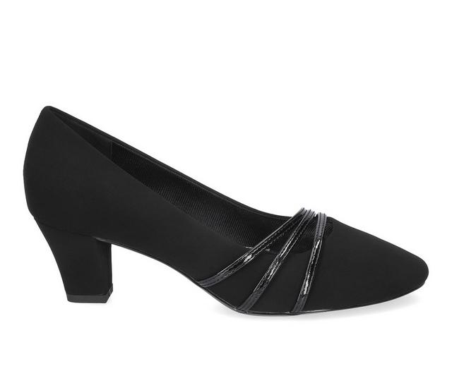 Women's Easy Street Cristiny Pumps in Black Lamy color