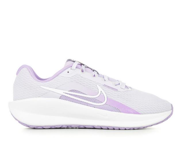 Women's Nike Downshifter 13 Running Shoes in Lilac/White color