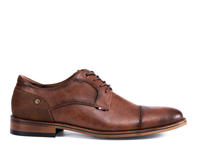 Men's Tommy Hilfiger Barmi Dress Oxfords in Cognac color