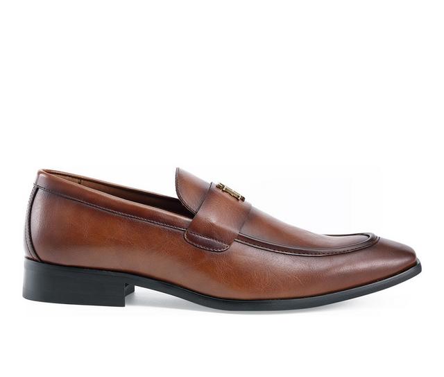 Men's Tommy Hilfiger Sawlin Dress Shoes in Medium Brown color