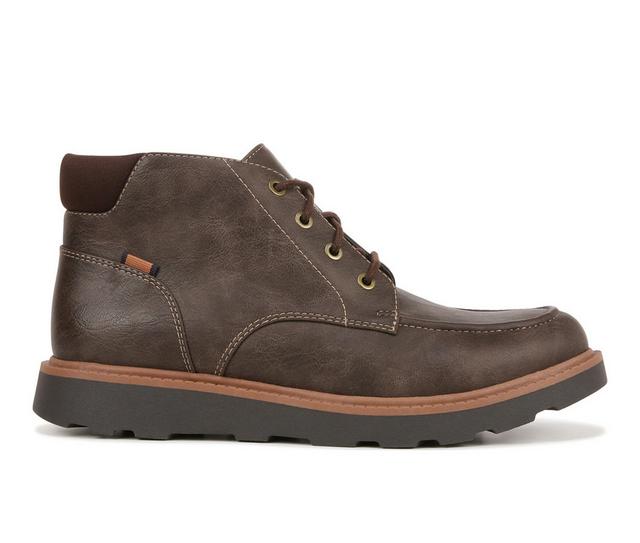 Men's Dr. Scholls Maplewood Chukka Boots in Brown Synthetic color