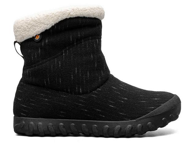 Women's Bogs Footwear B Moc II Dash Winter Boots in Black color