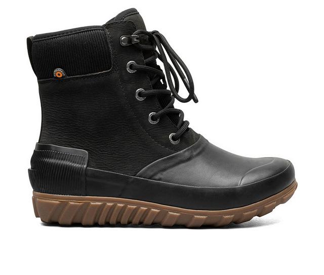 Women's Bogs Footwear Classic Casual Rain Tall Winter Boots in Black color