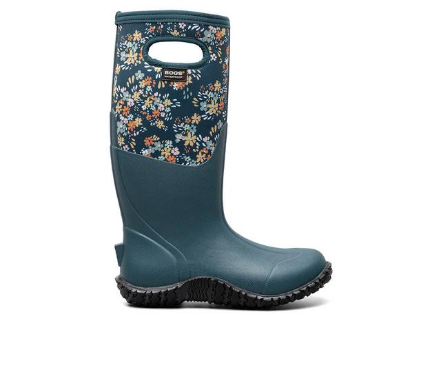 Women's Bogs Footwear Mesa Water Garden Rain Boots in Indigo Multi color