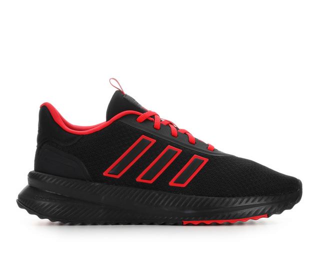 Men's Adidas X-PLR Path Running Shoes in Blk/Blk/Red color
