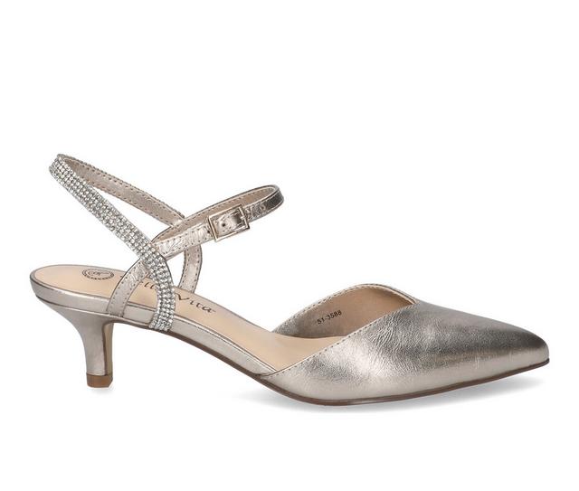 Women's Bella Vita Katriana Pumps in Champagne color