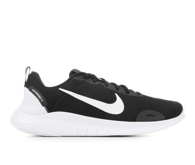 Men's Nike Mens Flex Experience 12 Training Shoes in Blk/Wht/Gry 004 color