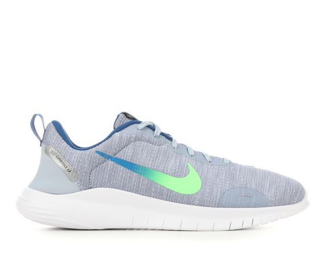 Men's Nike Mens Flex Experience 12 Training Shoes in Blue/Green 400 color