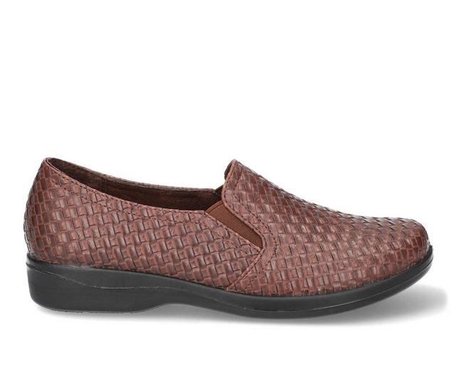 Women's Easy Street Eternity Loafers in Tan Woven color