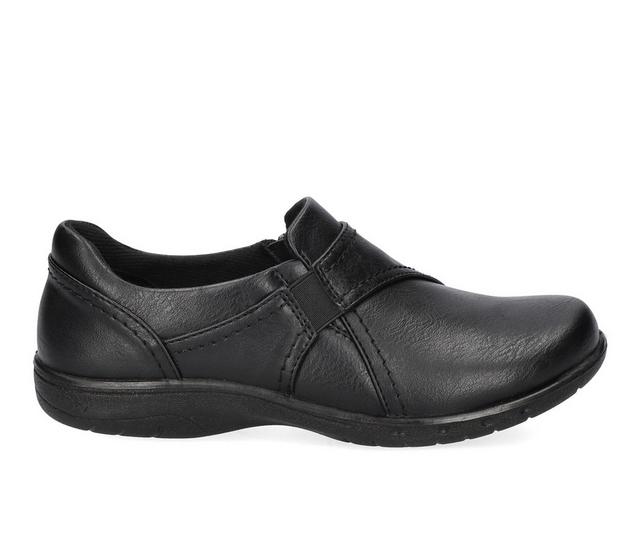 Women's Easy Street Ariah Slip On Shoes in Black color