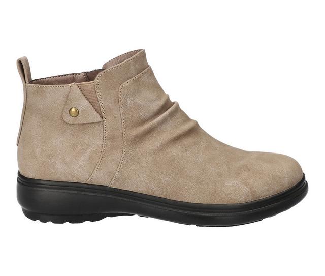 Women's Easy Street Ariadne Booties in Natural color