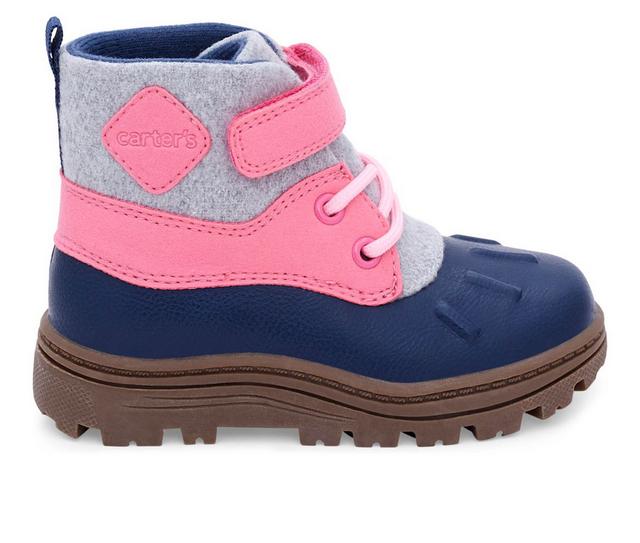 Girls' Carters Toddler & Little Kid New Boots in Pink color