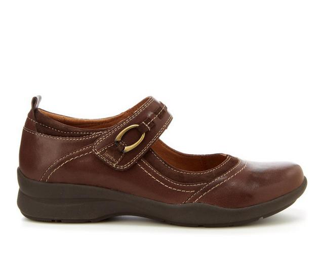 Women's Jambu Emily Mary Jane Shoes in Dark Brown color