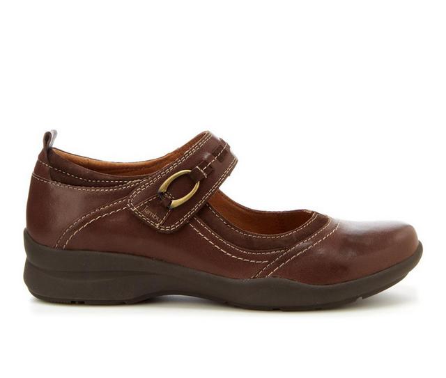 Women's Jambu Emily Mary Jane Shoes in Dark Brown W color