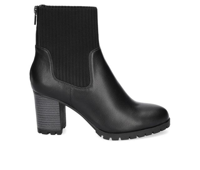 Women's Easy Street Lucia Chelsea Boots in Black color