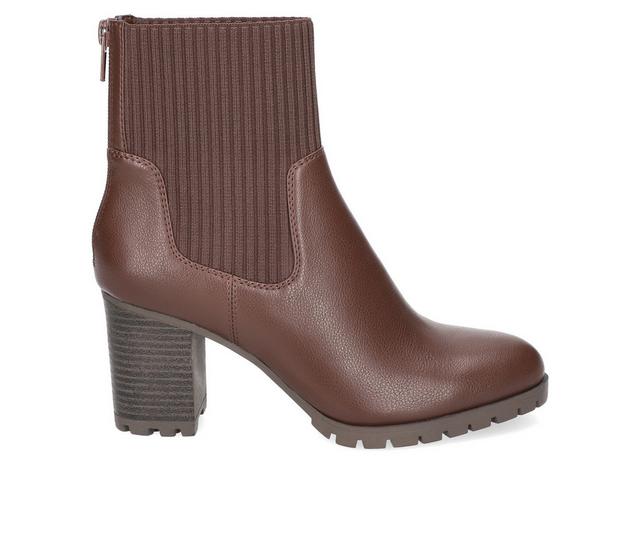 Women's Easy Street Lucia Chelsea Boots in Brown color
