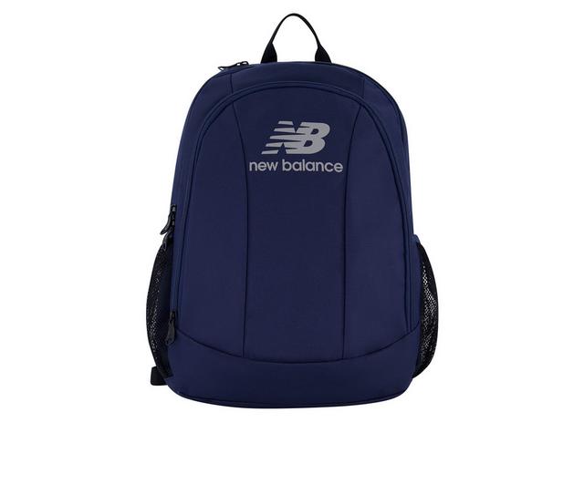 New Balance 19" Laptop Logo Backpack in Navy color