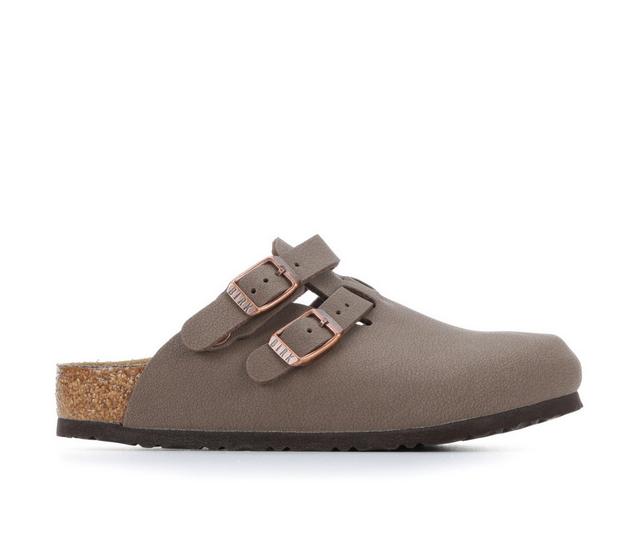 Girls' Birkenstock Little Kid Kay Slip-on Shoes in Mocha color