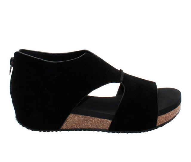 Volatile Gainsbourg Wedges in Black color