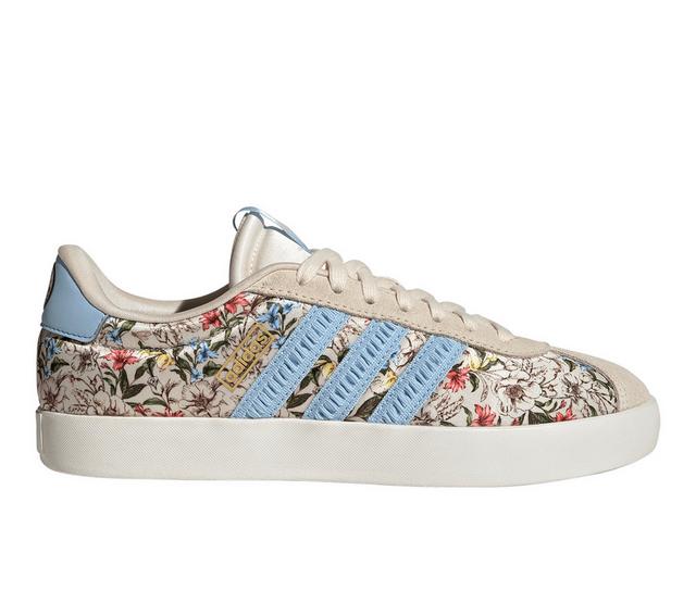 Women's Adidas VL Court 3.0 Sneakers in Natural color