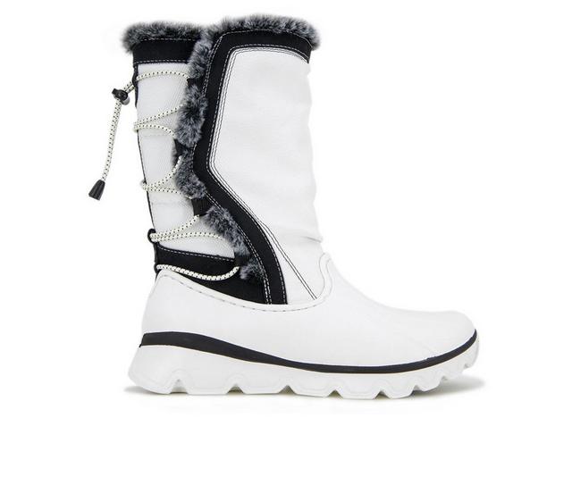 Women's Jambu Fuji Waterproof Insulated Winter Boots in White/Black color