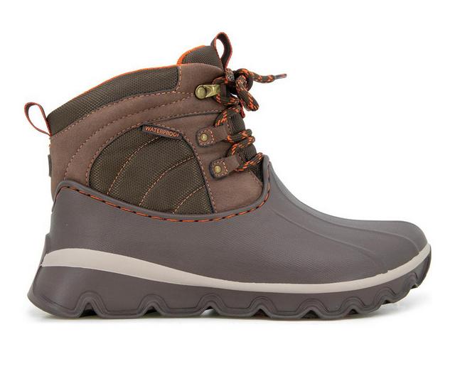 Women's Jambu Hurricane Waterproof Insulated Winter Boots in DRK/BRWN Burnt color