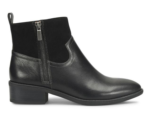 Women's Comfortiva Carter Booties in Black color